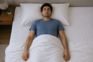 SLEEPING WITH THE BACK